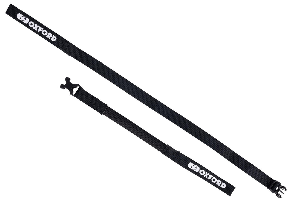 Oxford carrier straps atlas clip. atlas b-clip 17mm x 1.2m black pair