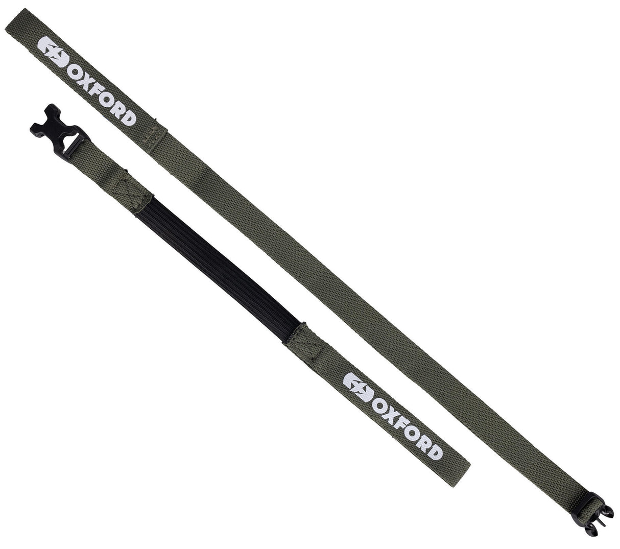 Oxford carrier straps atlas clip. atlas b-clip 17mm x 1.2m green pair