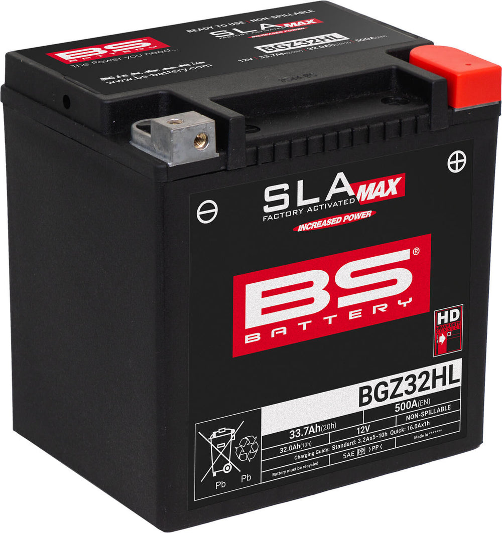 Bs-battery battery bgz32hl battery bgz32hl bs sla-max hd