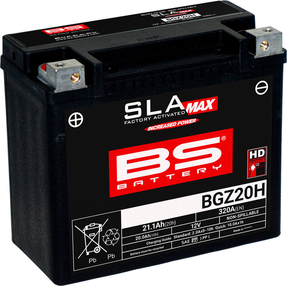 Bs-battery batterij bgz20h btx20h . battery bgz20h bs sla-max hd