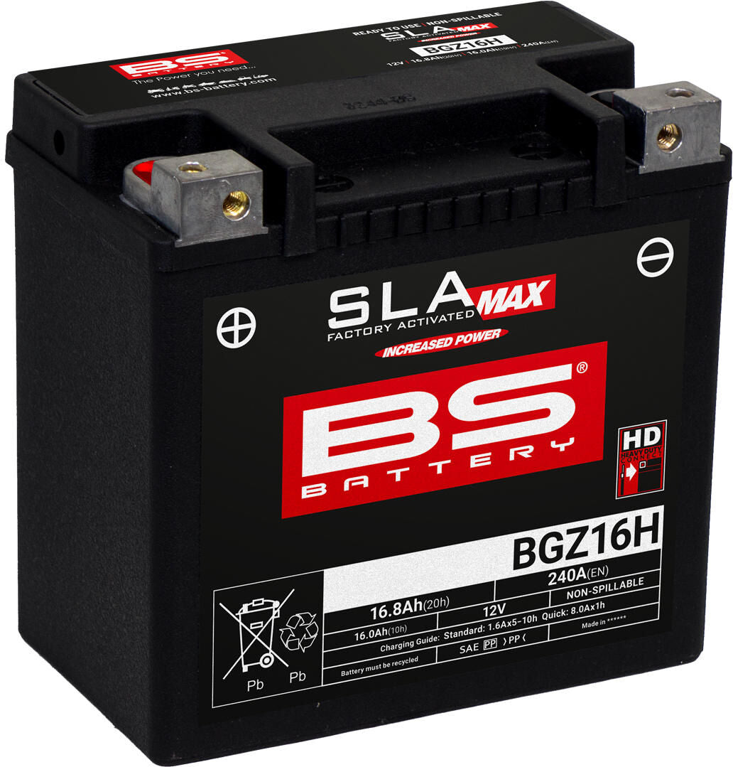 Bs-battery battery bgz16h bs sla-max hd