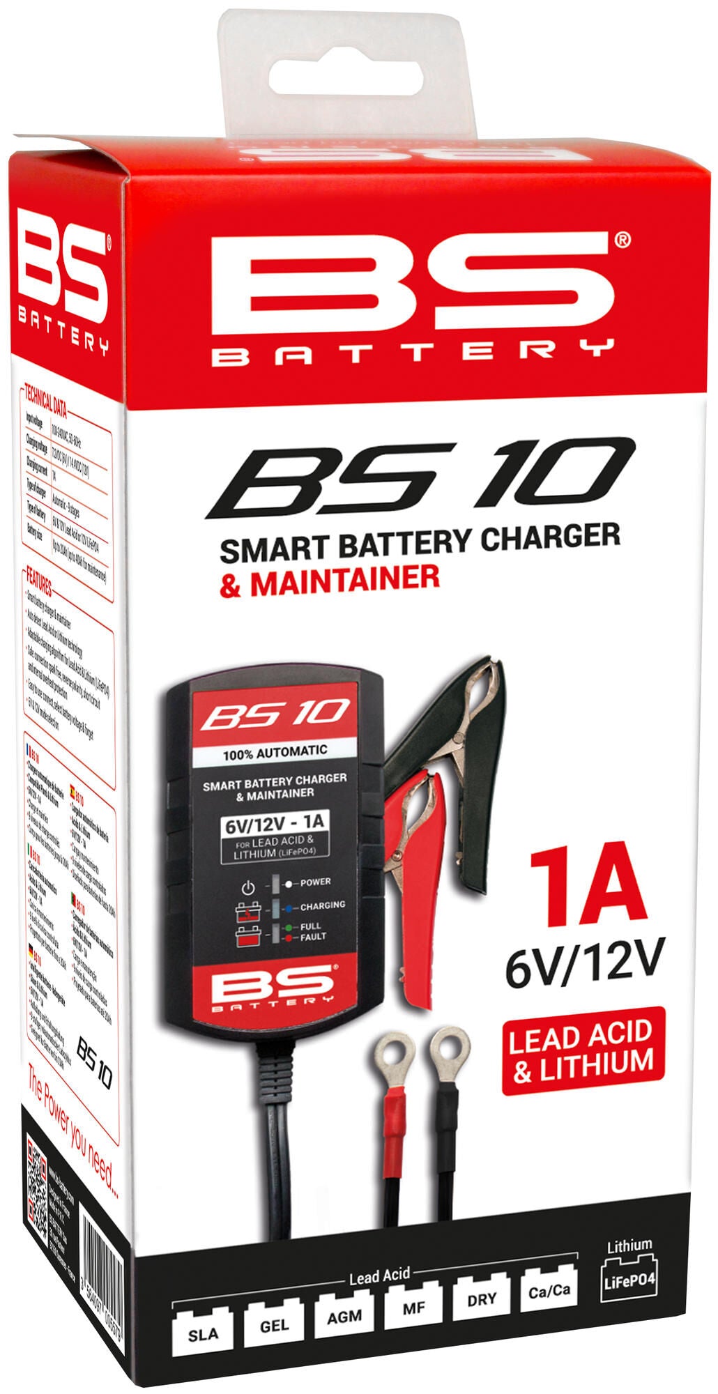 BS battery battery charger BS10 . charger bs10,bs-charge +lithium 1a