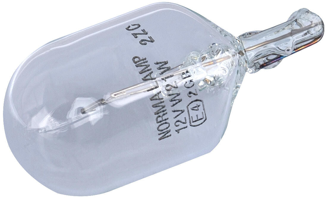 Spahn glazen steeklamp glass base lamps 12v 21w w3x16d 20x42