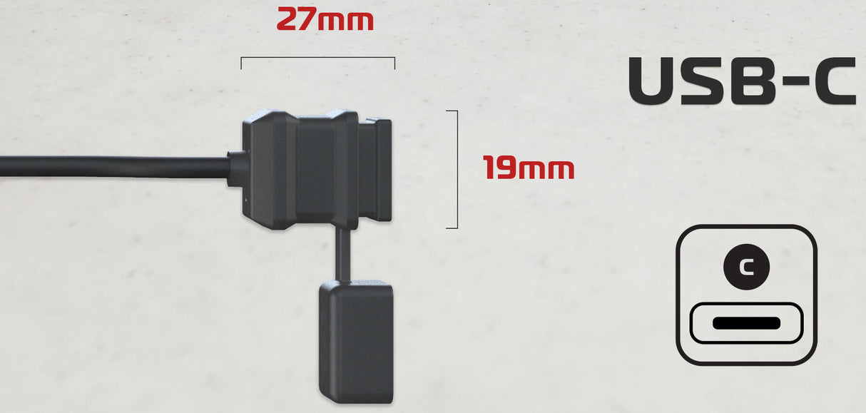 Oxford charging cable kit usb-charging device oxfor type c 3.0 amp