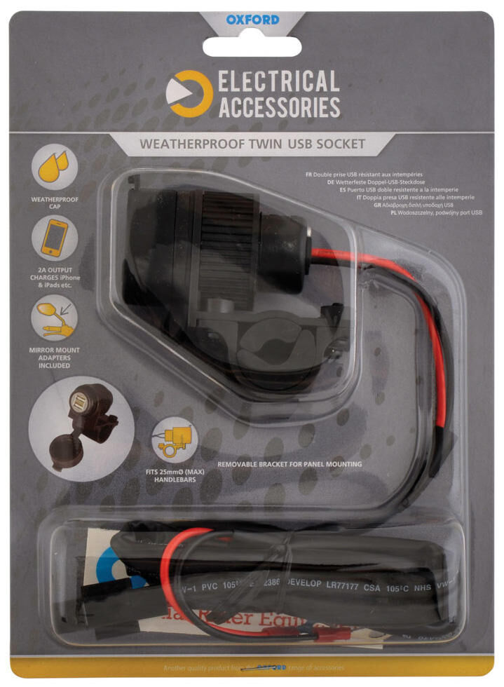 Oxford usb charger usb charger 2a el102