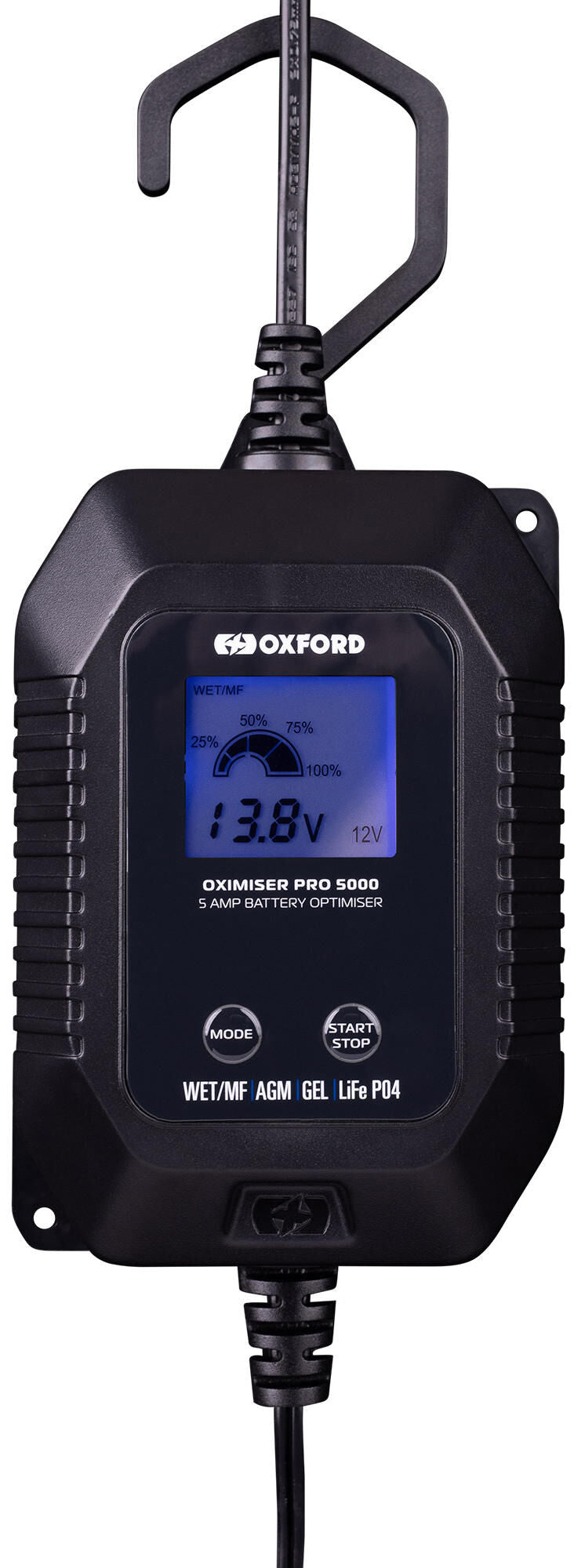 Oxford oximiser pro 5000 acculader van battery charger oximiser pro 5000