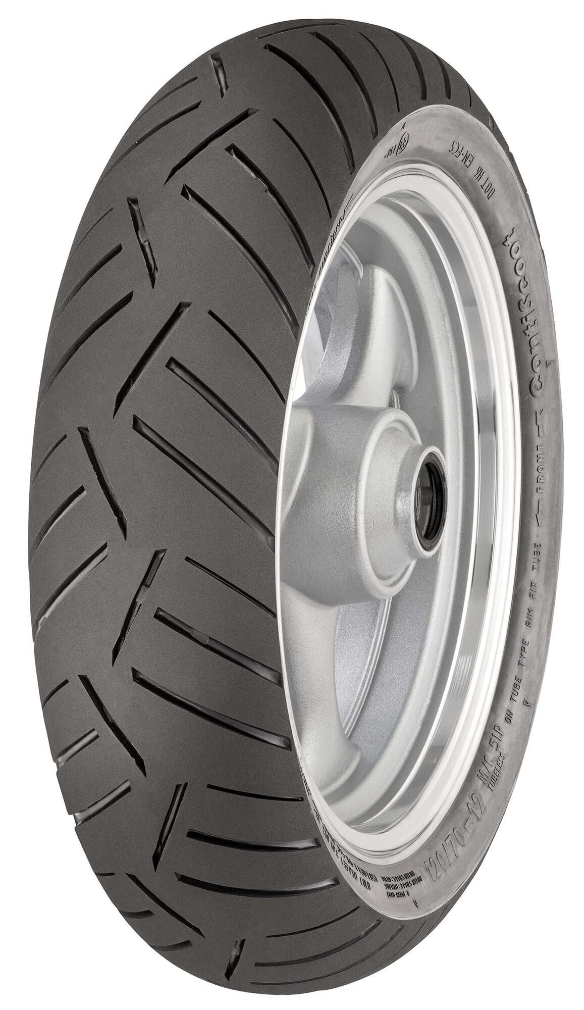 Continental contiscoot tires tire conti contiscot 120 80-14 58s tl fr.