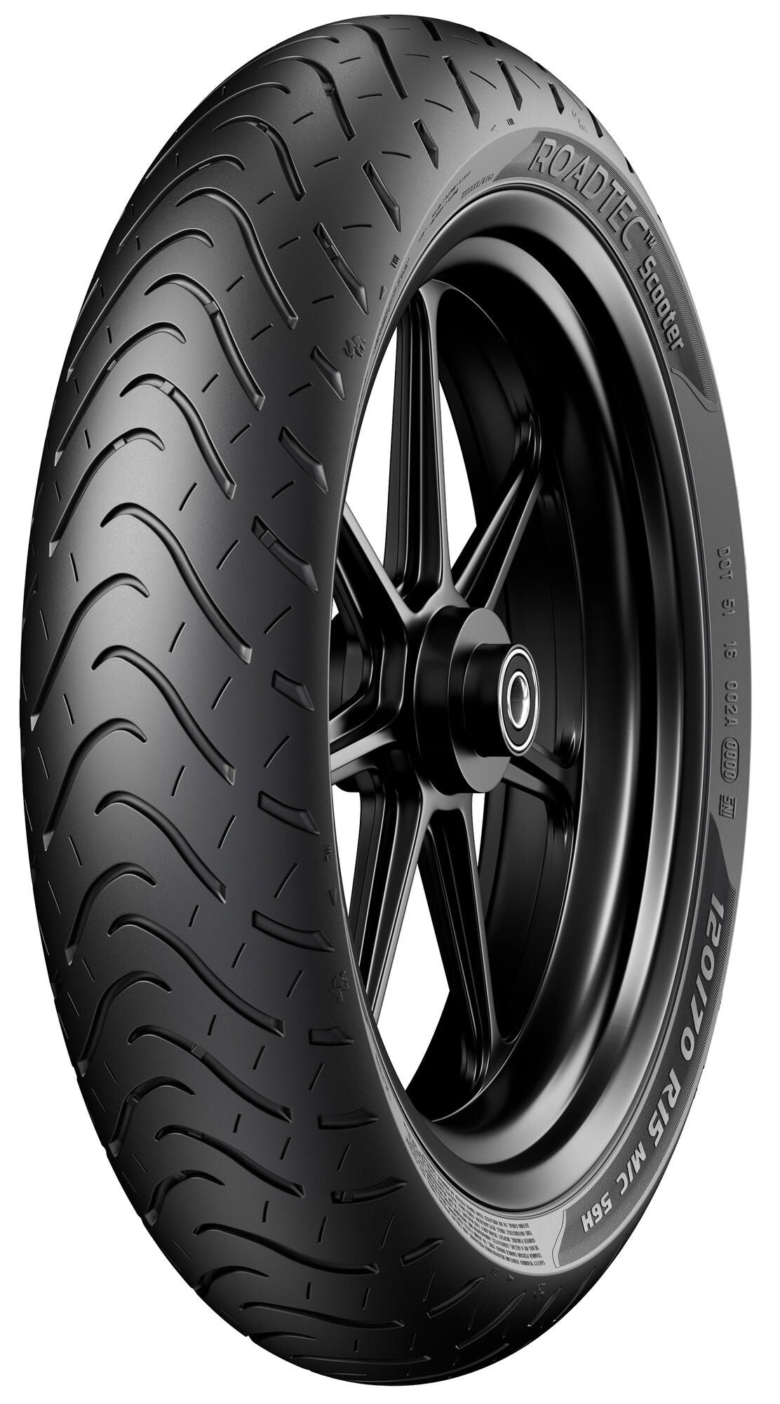 Metzeler tire roadtec scooter tire roadtec sc. 100 80-16 50p tl fr.