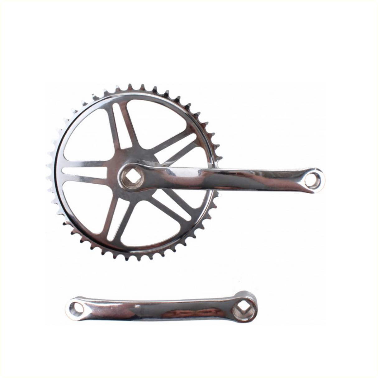 Falkx steal crankset 44t silver