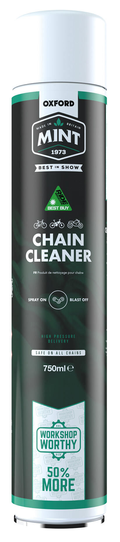 Mint kettingreiniger oxford kettingreiniger . chain cleaner oxford 750 ml