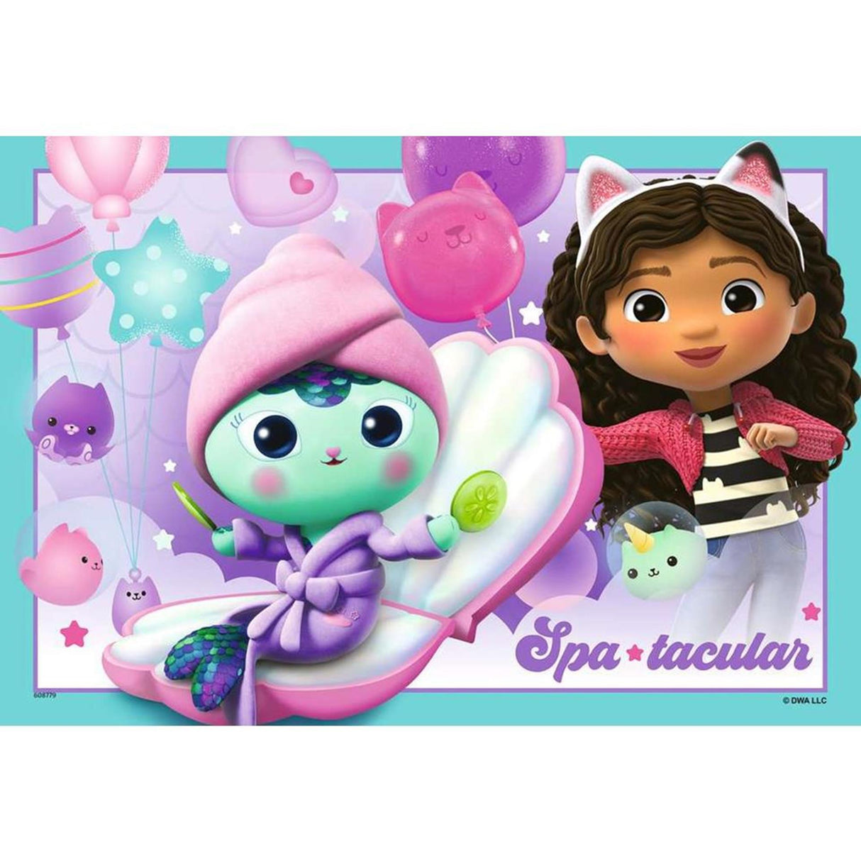 RAVENSBURGER - PEZI 2X12 di Gabby's Dollhouse puzzle 2x12