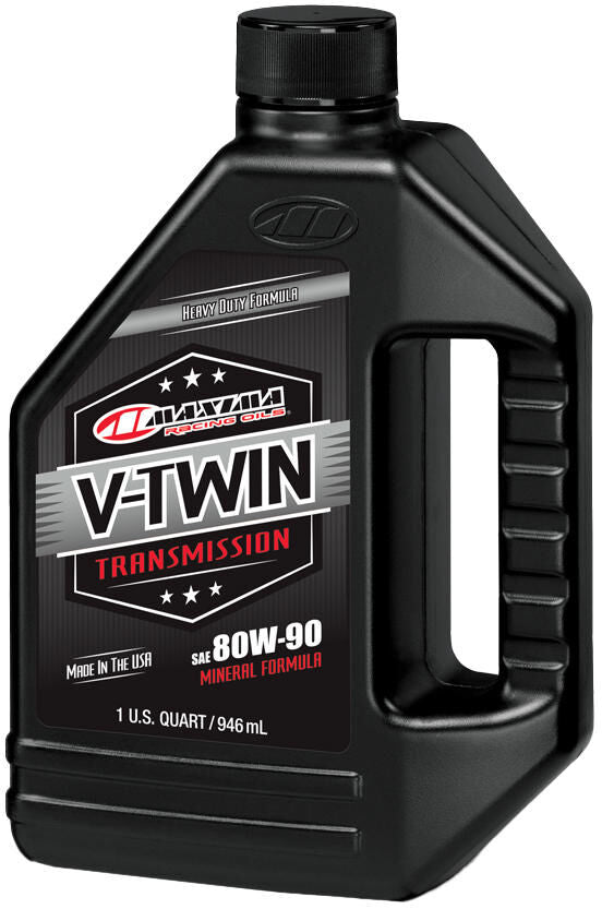 Maxima Racing Oils Transmission Oil V-Twin Transmission Gearbox Oil 80w-90 . Trans. Oil Maxima V-Twin 80w-90 946ml