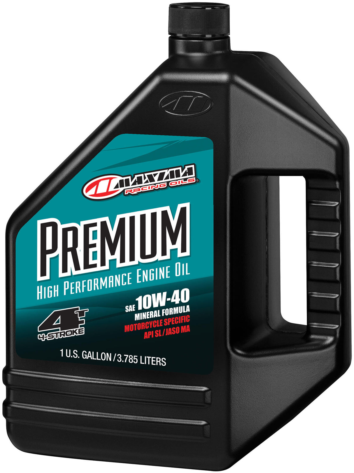 Maxima racing oils motor oil premium 4t. motoroil 4t 10w-40 maxima 3,785l premium
