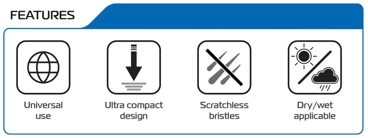 Oxford wasborstelset detail 4-in-1 detailborstelset . office set 4in1 ox342