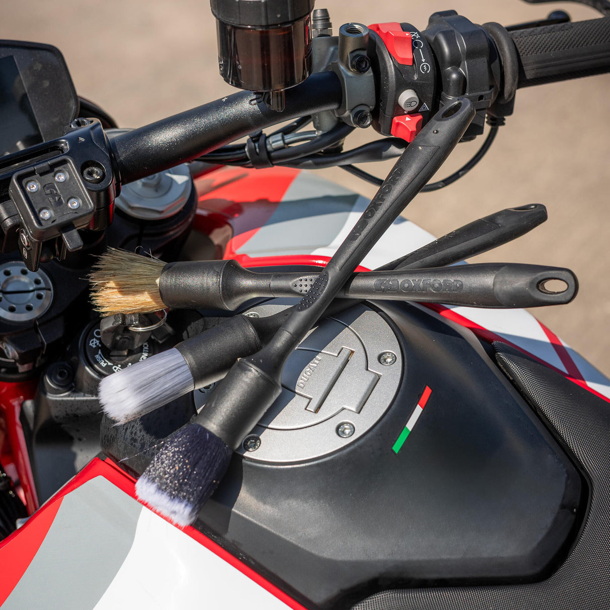 Oxford wasborstelset detailing brushes pro set . office set 3-part ox844