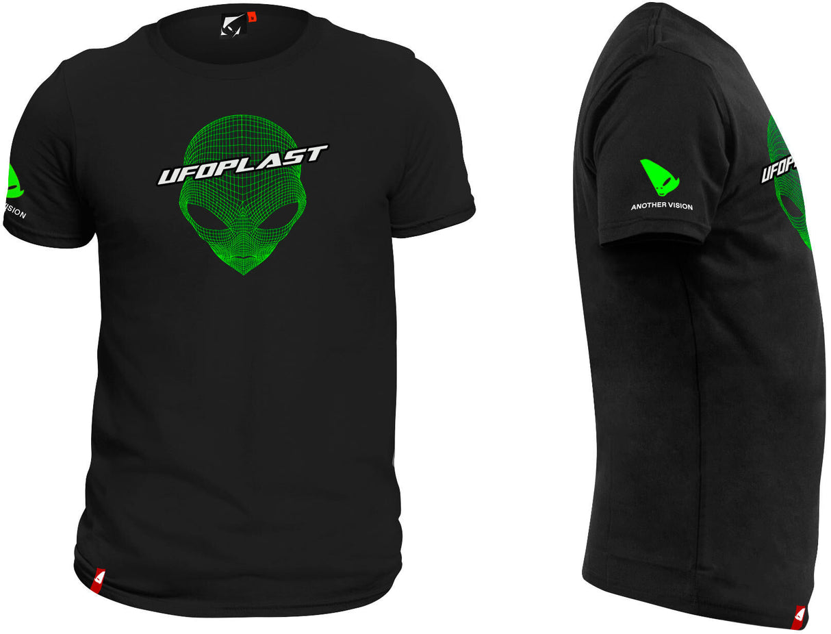 Ufo pee t-shirt leisure shirt ufo black gr. s