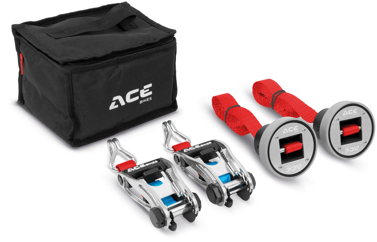 Acebikes ace bikes transport security capstrap safe for transportation. capstrap bmw