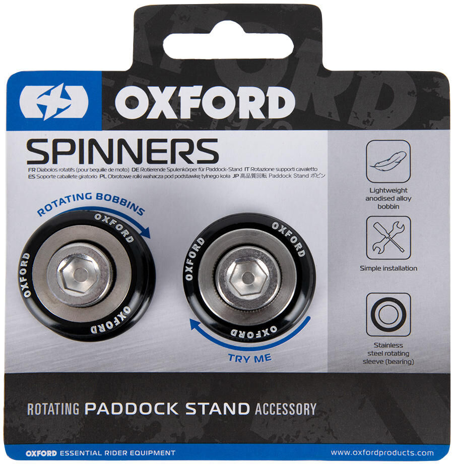 Oxford prism bushings spinners adapter f. v-mount m6 x 1.00mm bw