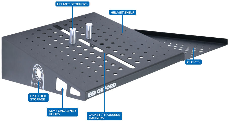Oxford gear tidy houder clothing depot zero-g geartidy black
