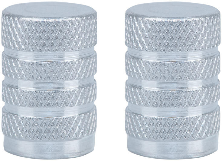 Oxford valve caps valve ccps silver ox761