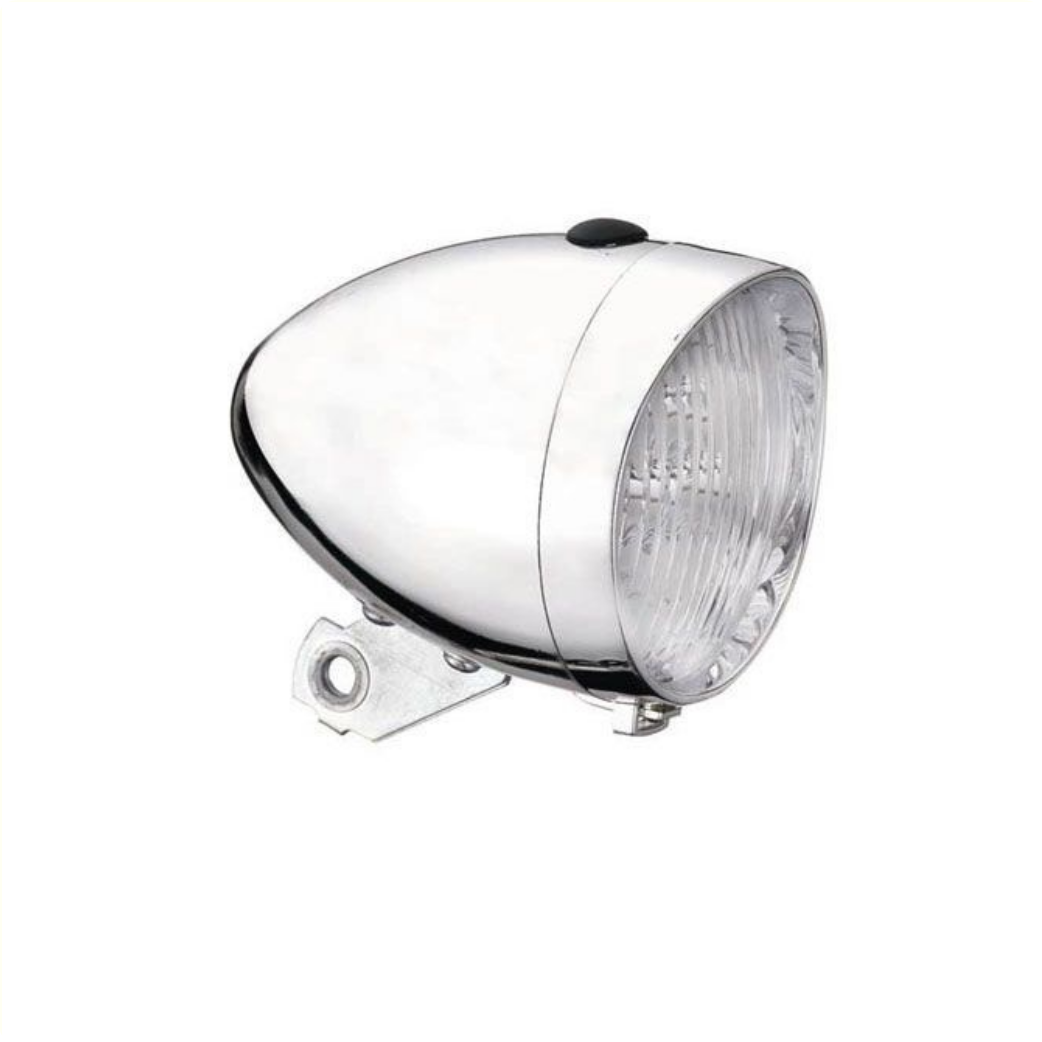 Phare LED. incl. Batterie Silver 3 LED (emballage d'atelier)