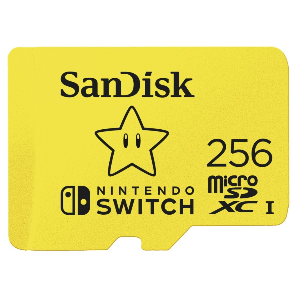 Spínač Sandisk Nintendo 256 GB microSDXC