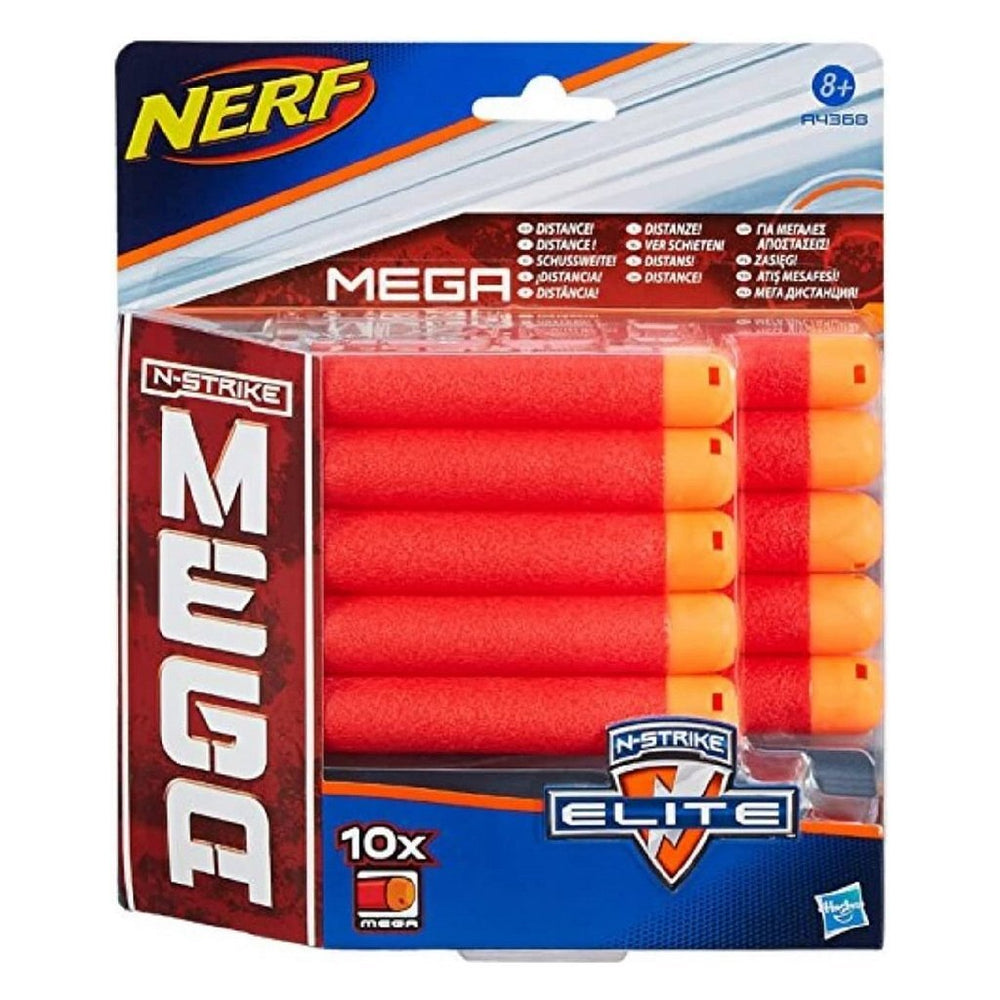 Nerf n-strike mega recarga 10 dardos