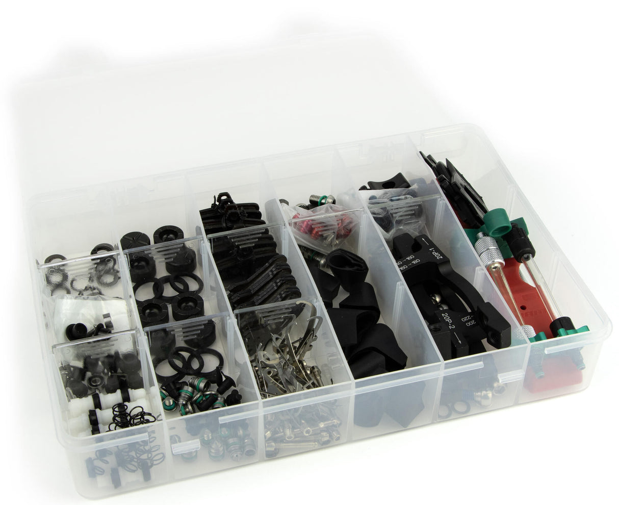 Sram onderdelen box maven motive db8 db6 db4 spare parts box for brakes mineral oil