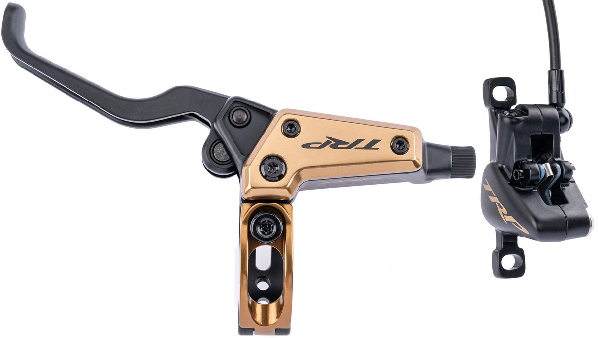Trp disc brake evo x hd-m9020 disc brake evo x hd-m9020 gold left