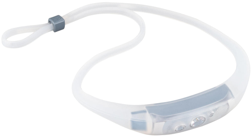 Knog led hoofdlamp quokka run 150 headlight quokka run 150 transparent grey