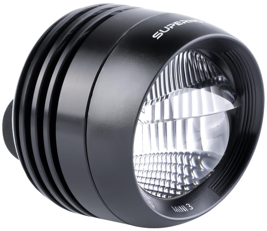 Supernova led koplamp mini 3 led fr.light spern.mini 3 matt black