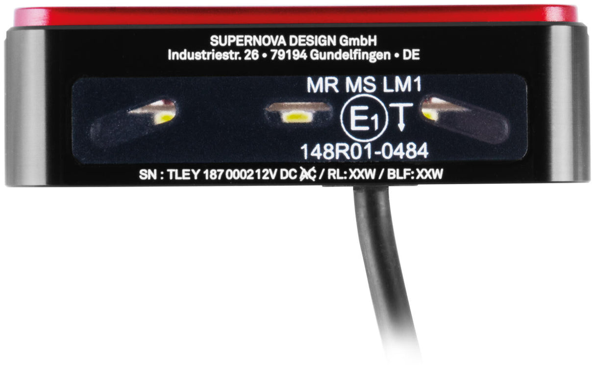 Supernova rear light tl3 pro s rear light supern. tl3 pro s black
