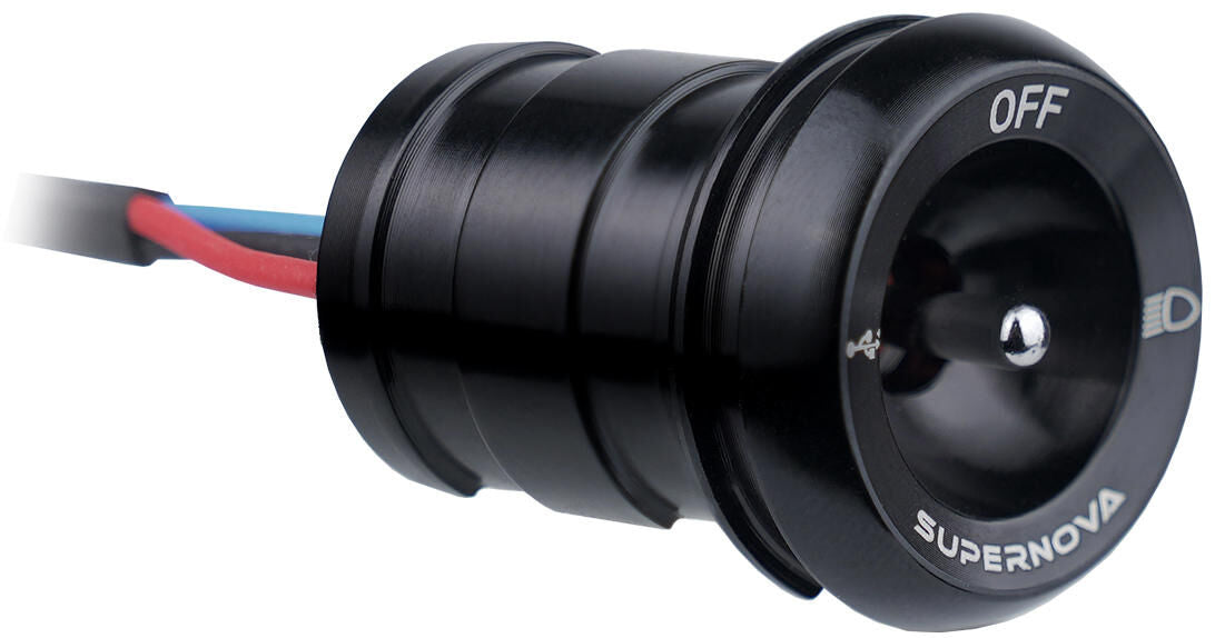 Supernova handlebar adjuster bar end switch. shifter bar end switch f. racing hand