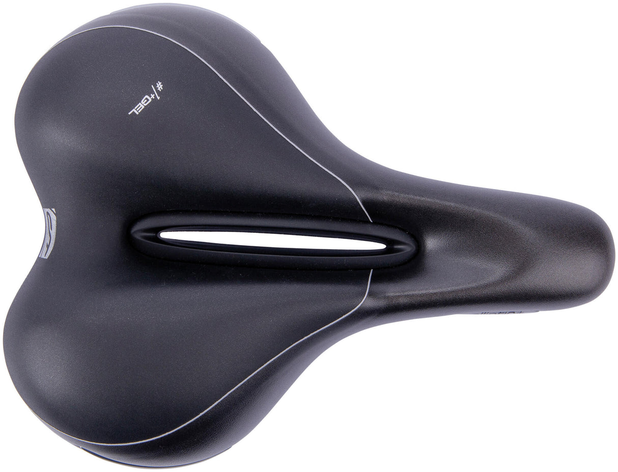 Contec saddle elliptic + ct saddle elliptic+ trekking lady black silv