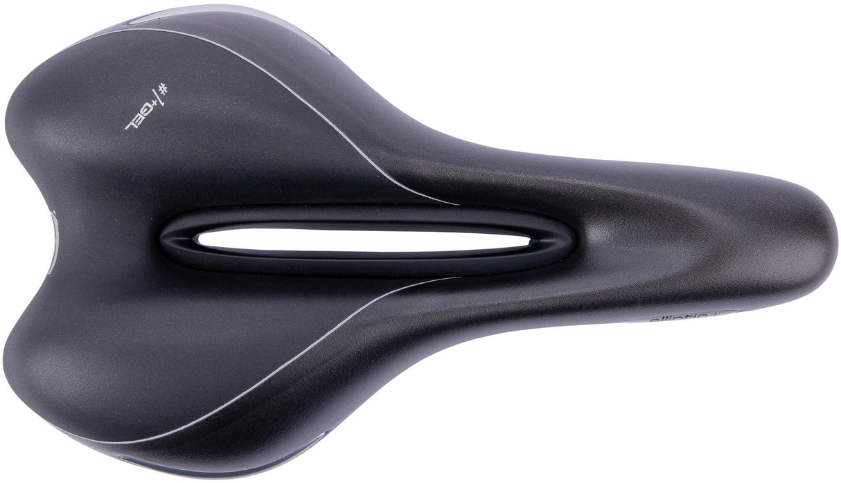 Contec zadel elliptic + ct saddle elliptic+ mtb sport unisex blk silv