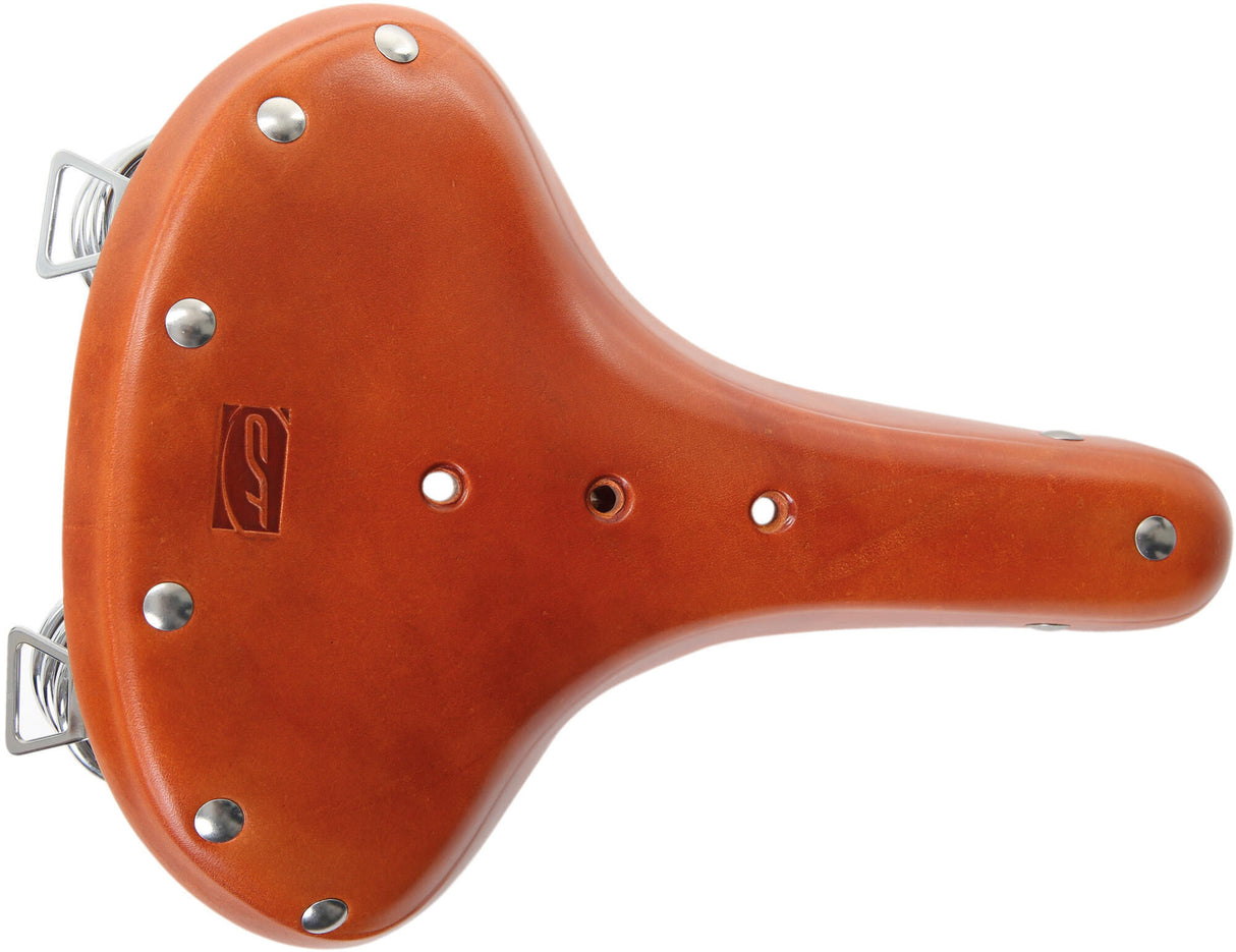 Contec saddle classic exclusiv touring men ct saddle cl. excl. tour. leather gents honey