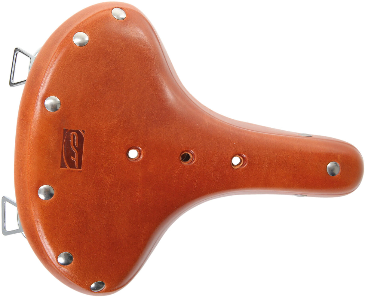 Contec saddle classic exclusiv touring damen ct saddle cl. excl. tour. leather lady honey