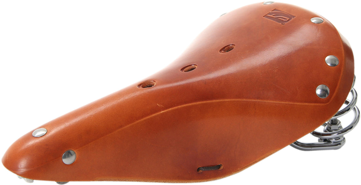 Contec saddle classic exclusiv trekking ct saddle cl. excl. draft. leather unisex honey