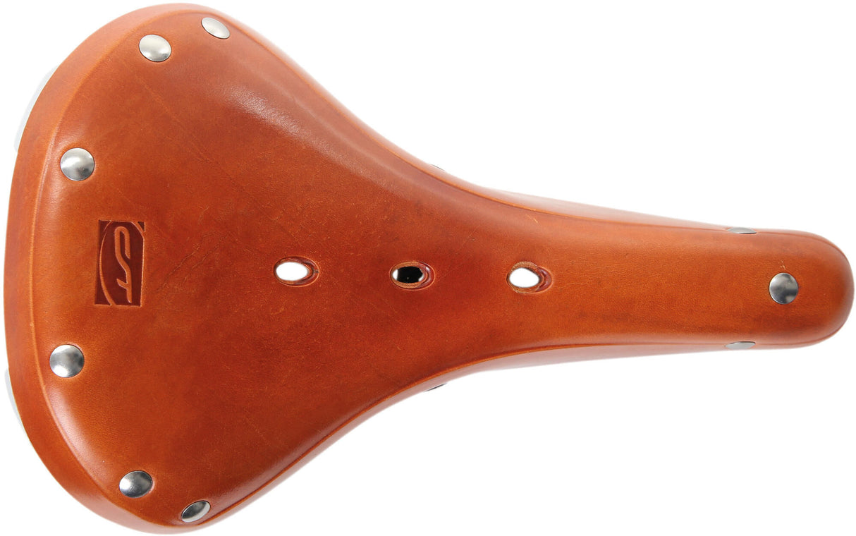 Contec saddle classic exclusiv trekking ct saddle cl. excl. draft. leather unisex honey