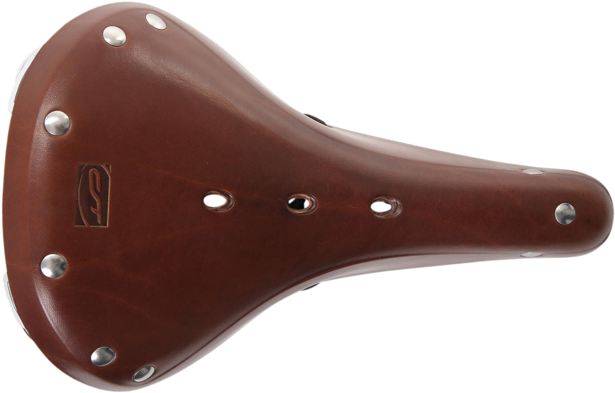 Contec saddle classic exclusiv trekking ct saddle cl. excl. draft. leather unisex gravy