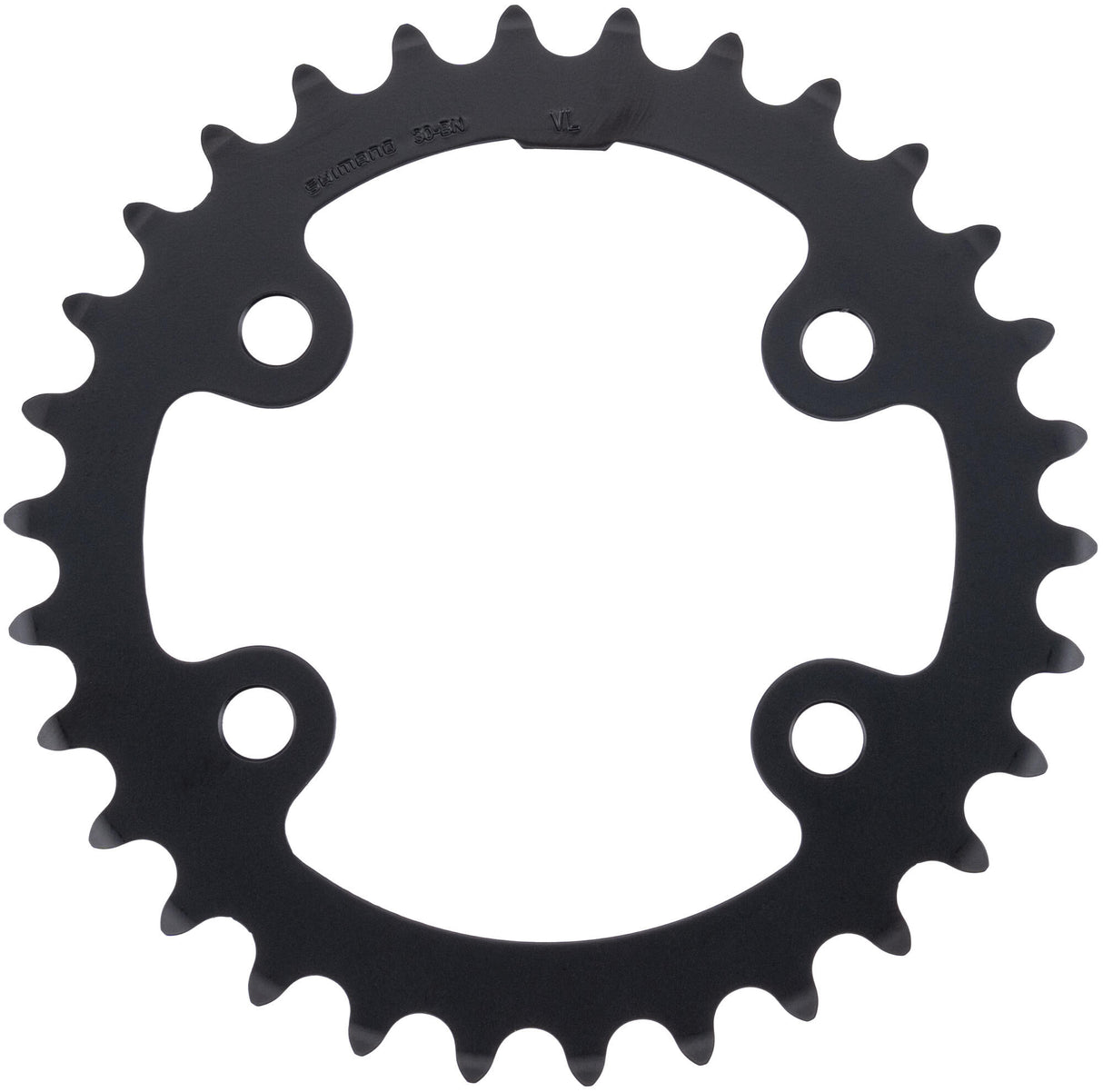 Shimano chainring cues fc-u6000-2 chain ring shim.cues fc-6000-2 30t 80mm bn