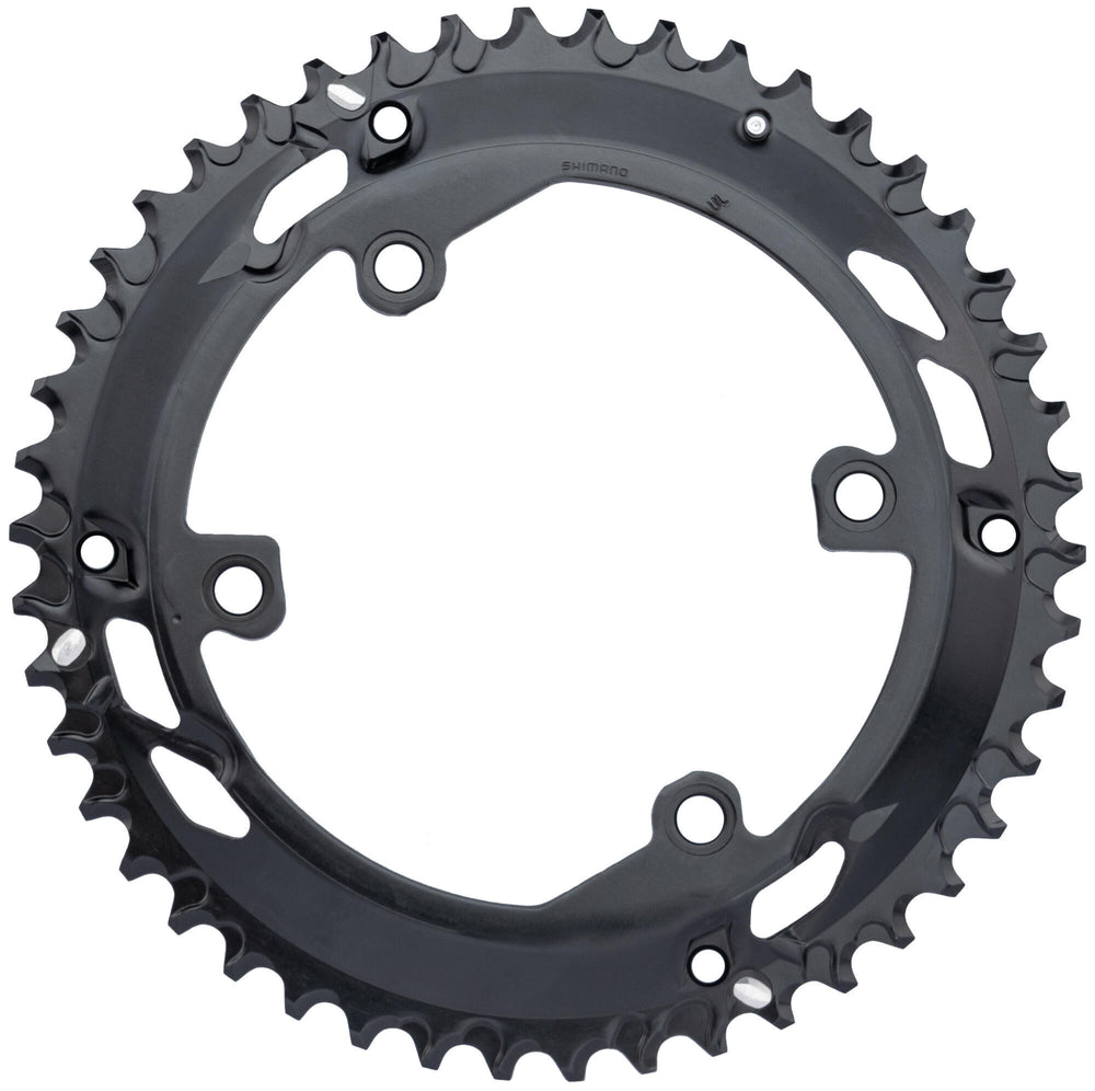 Shimano chainring cues fc-u6010-2 chain ring shim. cues fc-u6010-2 46t 110mm