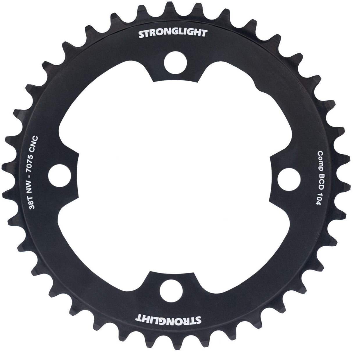 Stronglight chainring chain ring strongl. 38t gen.4