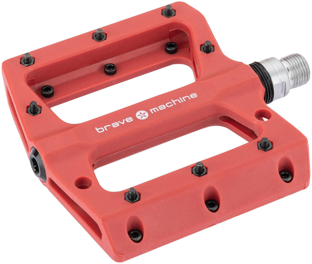 Brave platform pedal dirt 2 platf.pedal dirt2 red