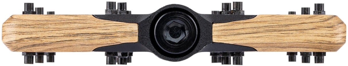 Brave platform pedal wood mod. 23 platform pedal wood black wood look