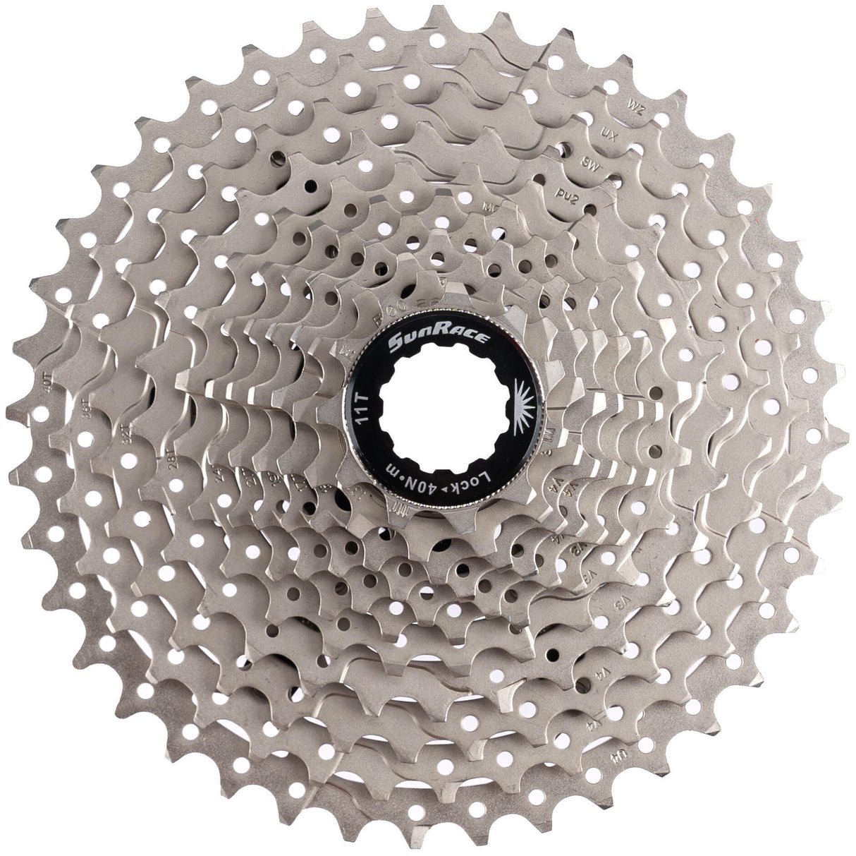 Sunrace CSMS8 Cassette 11 Velocidad 11-40T. plata