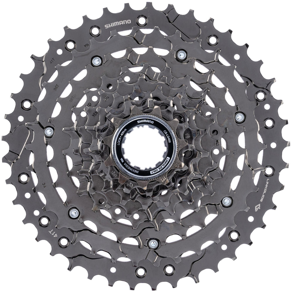 Shimano cassette cues 9v 11-41t cs-lg400 zwart