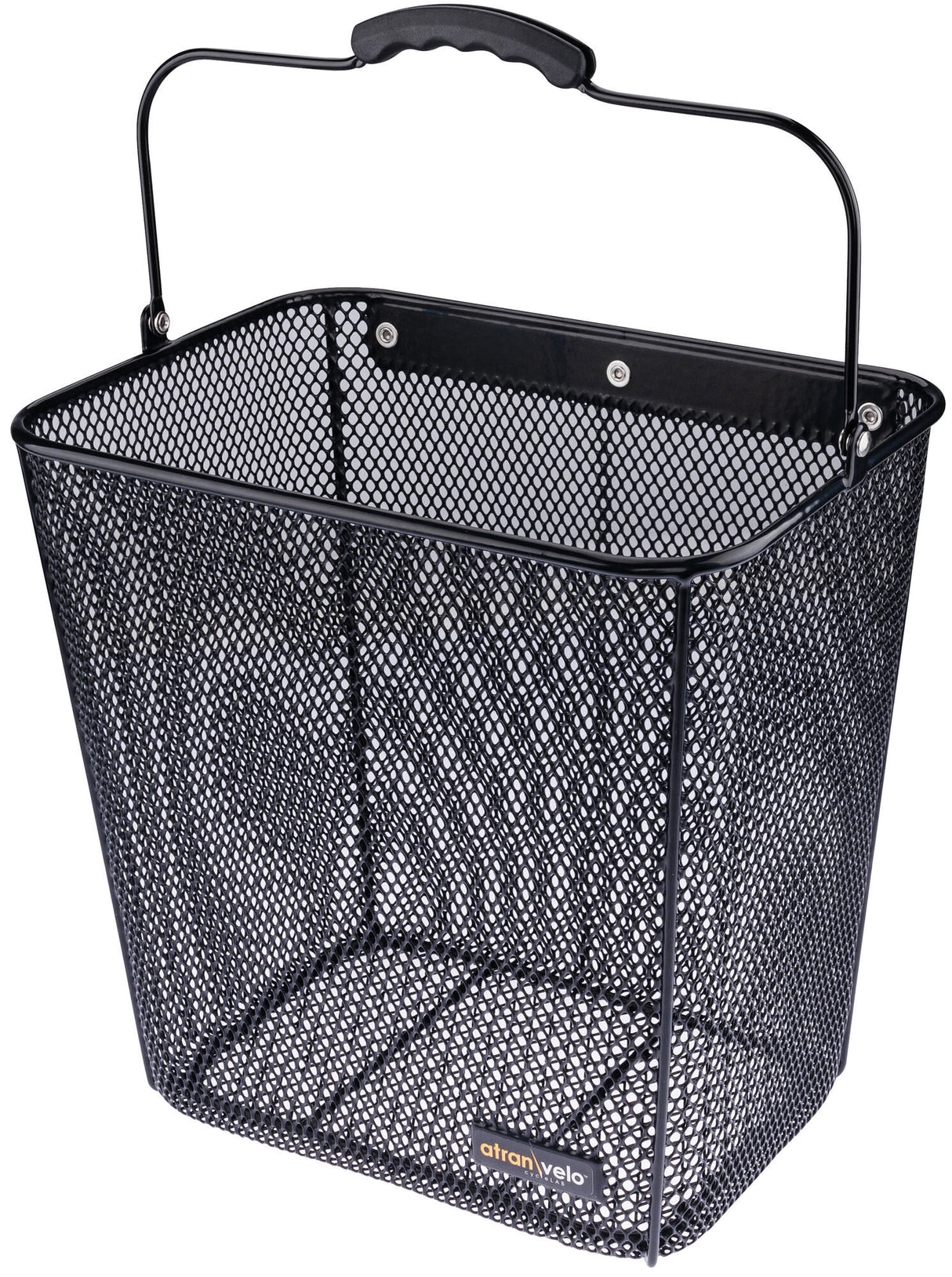 Atranvelo bicycle basket, front daily side fr.basket daily side black
