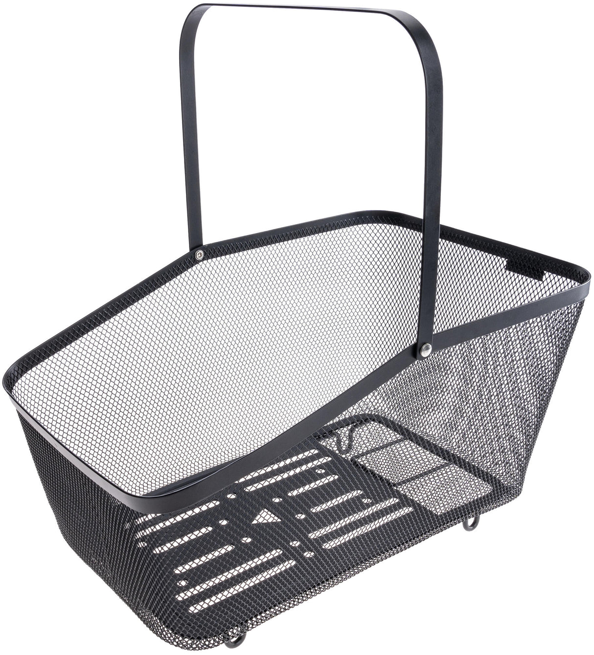 Contec school bag basket, on the back corto multi ct hr baskets corto multi steel 41x21x25 20 cm blac