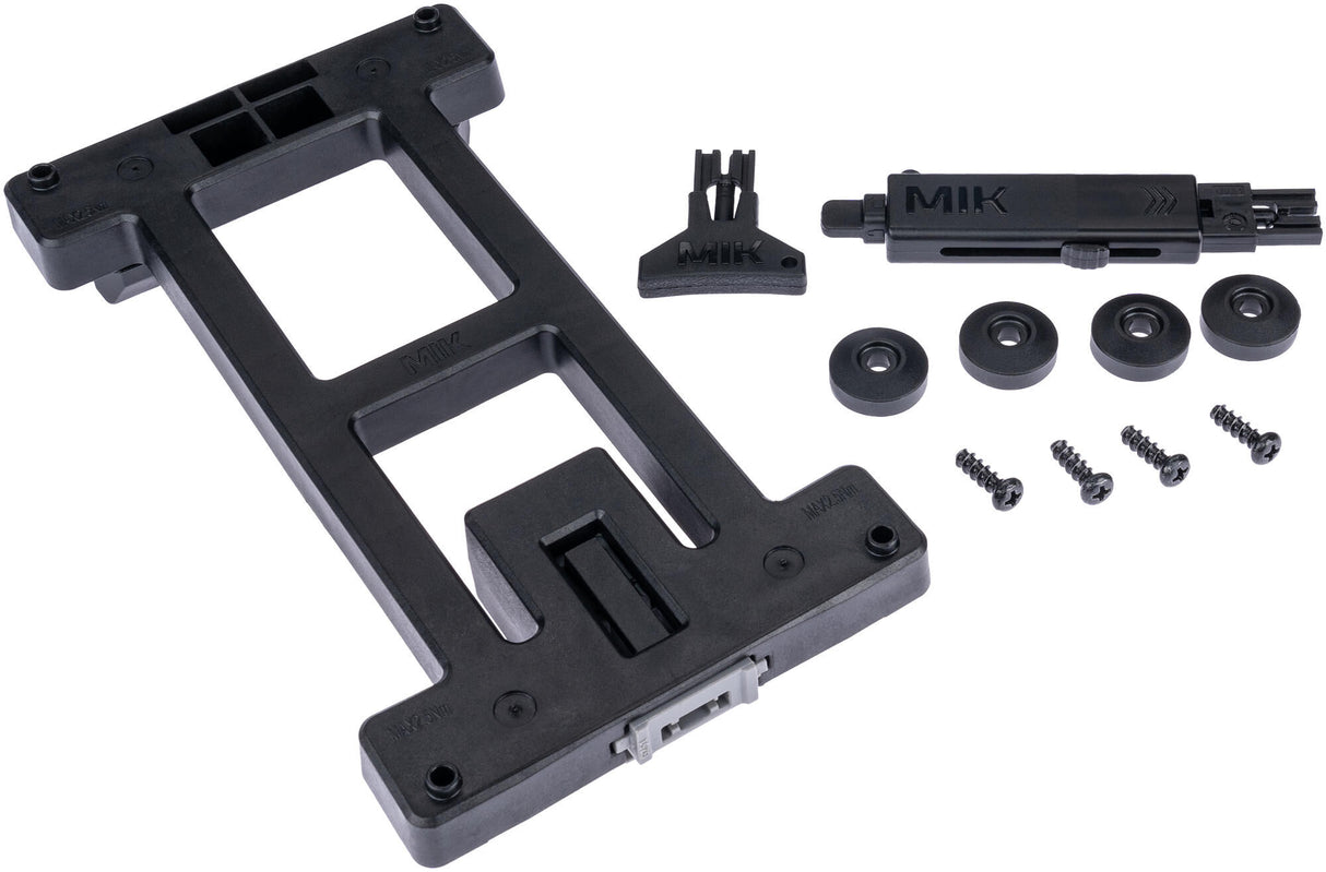 Contec bicycle basket, on the back of vero mik 2.0 ct hr-basket vero mik 2.0 steel 40x30x18 14 cm black